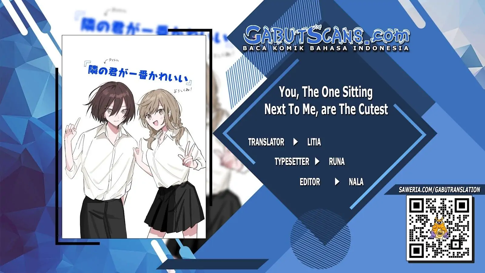 Kamu yang duduk di sebelahku adalah yang paling imut-Chapter 30